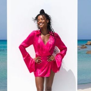 Rat and Boa - PALOMA DRESS PINK